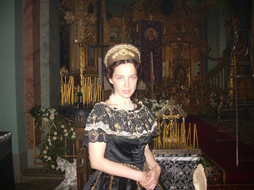 Жена актера Бориса Хвошнянского