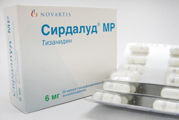 Капсулы Сирдалуд МР с модифицированным высвобождением